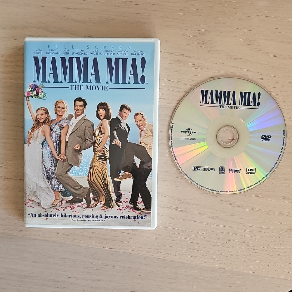 Mamma Mia! The Movie DVD